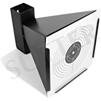 SUTTER Parabalas con Embudo K750 para dianas de 14x14cm - De Metal-Soporte de dianas para Rifles-Pistolas de Aire…